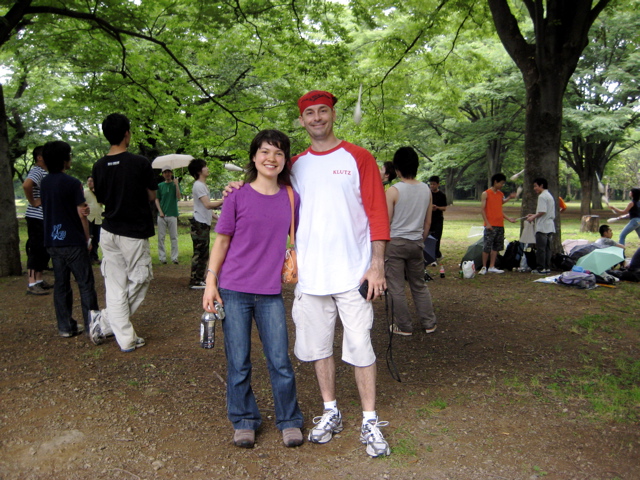 Yoyogi Juggling 4 Emily-san!