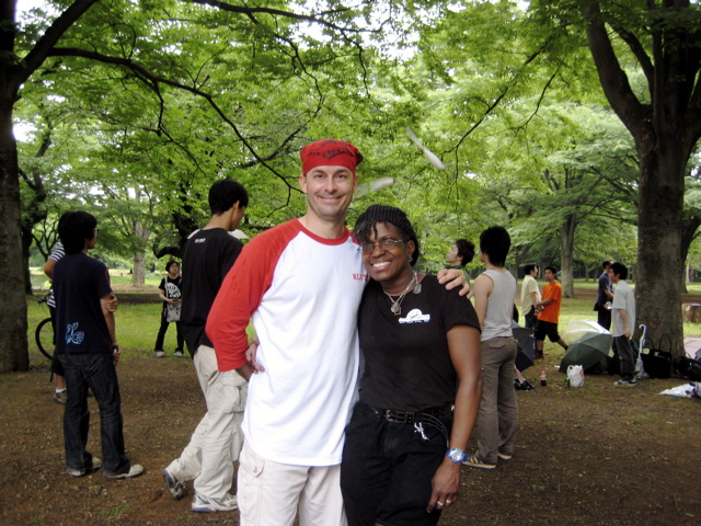 Yoyogi Juggling 5 Sky-san!