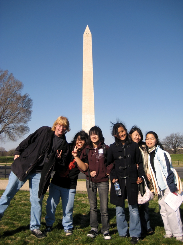 First Day at the Monument