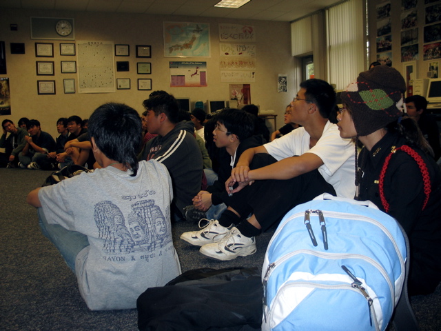 The Students are Captivated