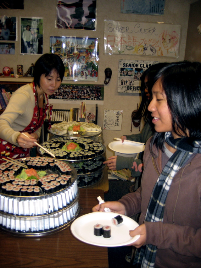 Kaori and Lots of SUSHI! 1