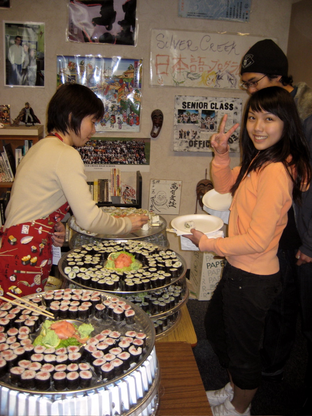 Kaori and Lots of SUSHI! 2